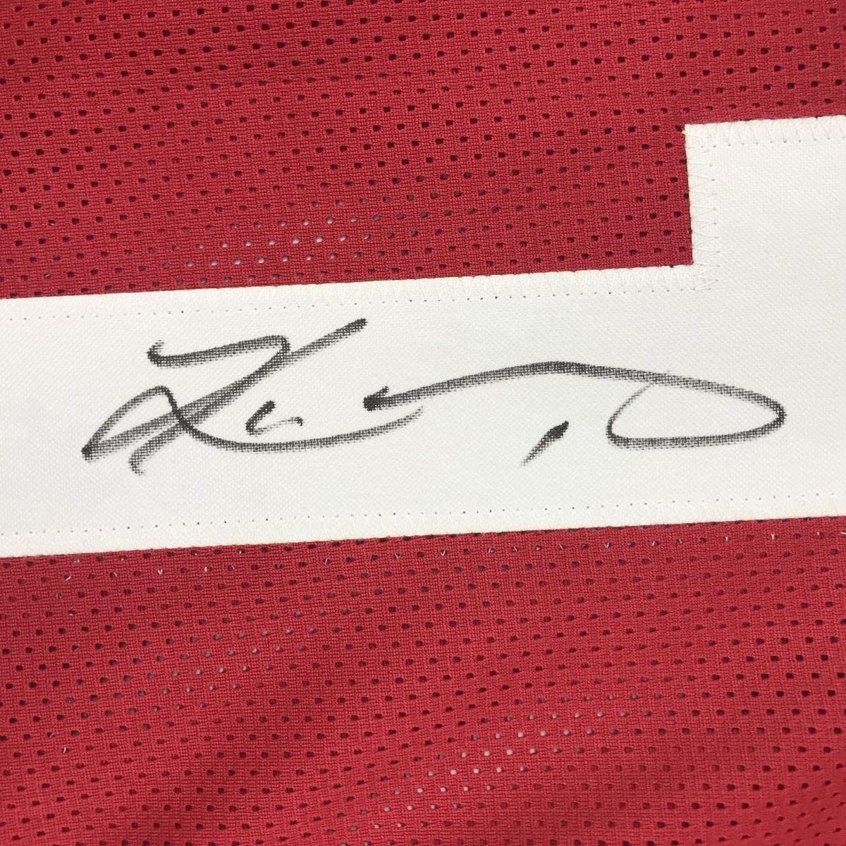 Framed Autographed/Signed Kyler Murray 35x39 Oklahoma Maroon College Football Jersey JSA COA