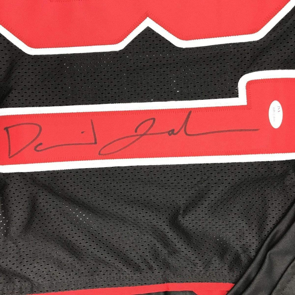 Framed Autographed/Signed David Johnson 35x39 Arizona Color Rush Football Jersey JSA COA Holo Only