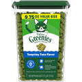 Greenies Cat Treats Adult Natural Dental Tuna Flavor 9.75 oz Tub BEST BY.02/2026