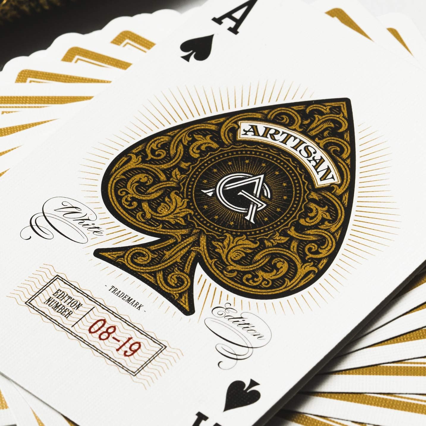 Theory11 White Artisan Playing Cards