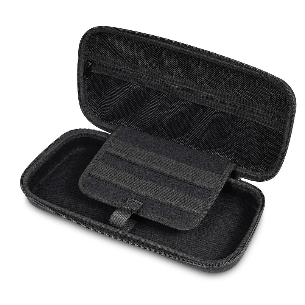 TIGOJH Nintendo Switch 2 Carrying Case Black 10 Game Slots & Accessory Pocket