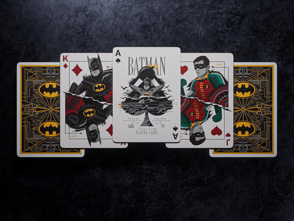 Theory11 Batman 85th Anniversary Playing Cards - Premium Collector's Deck