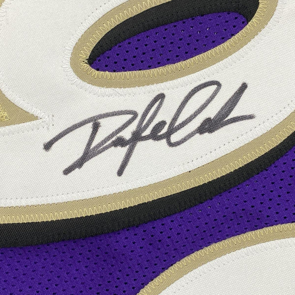 Autographed/Signed Odafe Oweh Baltimore Purple Football Jersey JSA COA