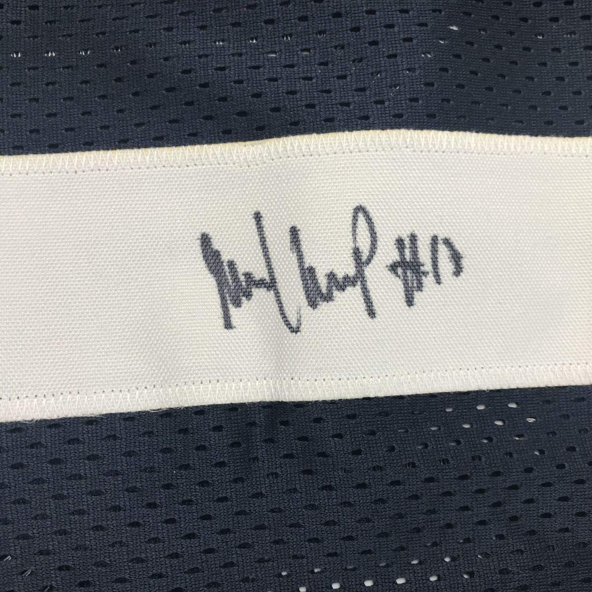 Framed Autographed/Signed Michael Gallup 35x39 Dallas Thanksgiving Day Football Jersey JSA COA