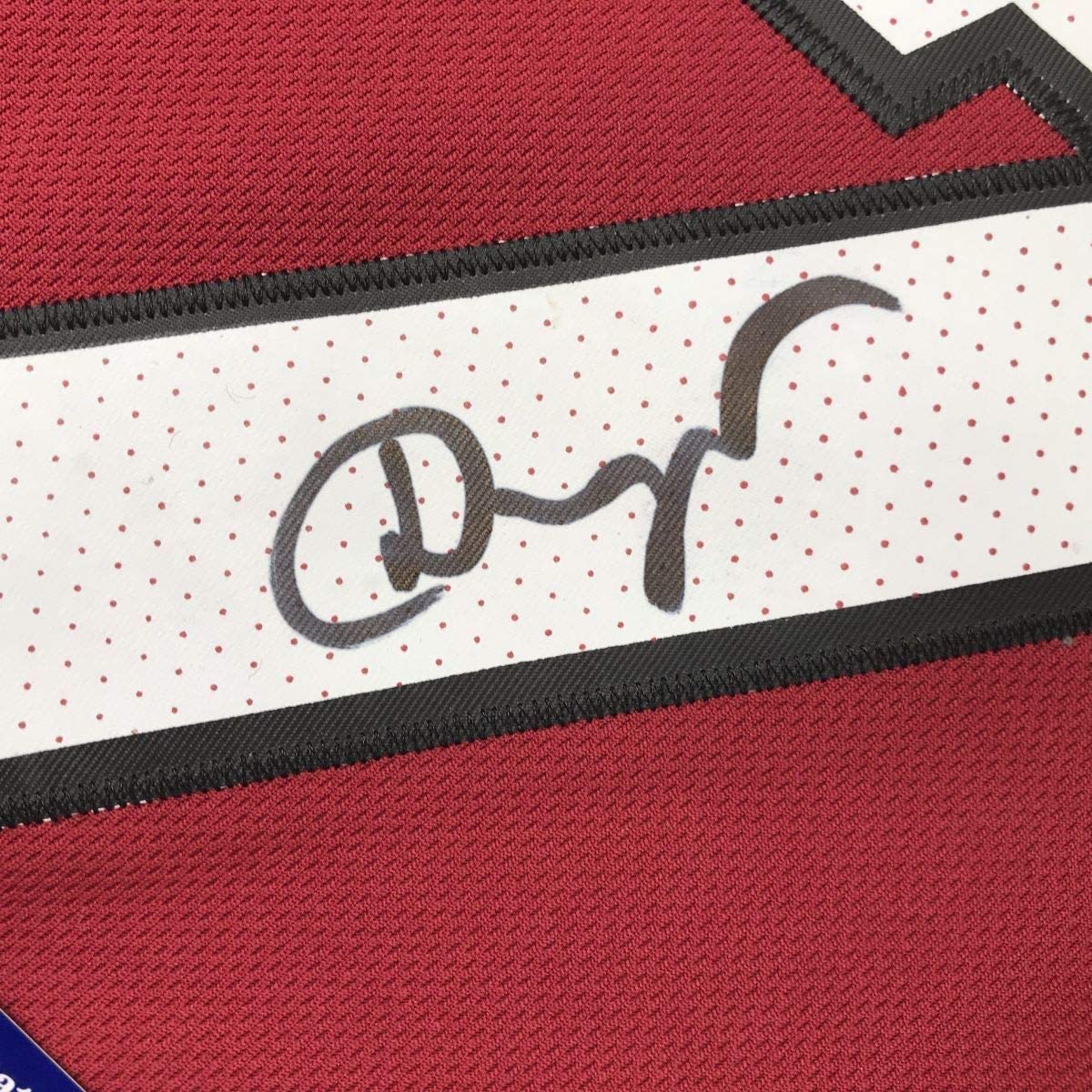 Framed Autographed/Signed Goran Dragic 35x39 Miami Red Basketball Jersey PSA/DNA COA