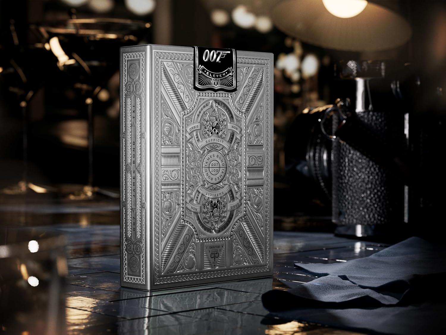 Theory11 James Bond Silver Edition Playing Cards