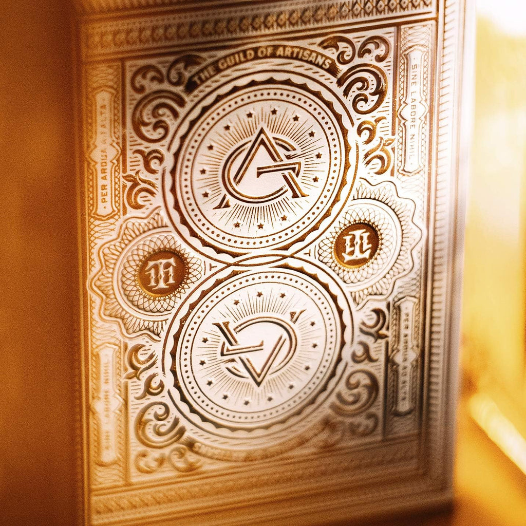 Theory11 White Artisan Playing Cards