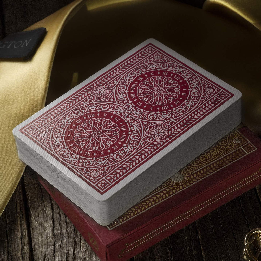 Theory11 Tycoon Playing Cards (Red, Blue, Green, Black)