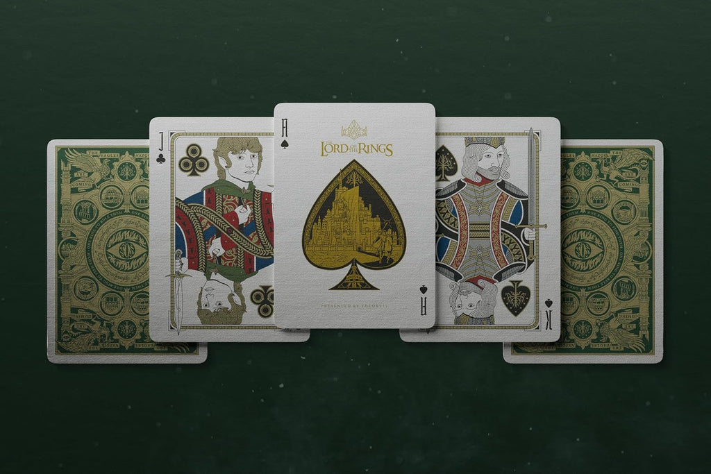 Theory11 The Lord of the Rings Playing Cards – Green Edition