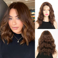 Maforsoon Wigs for Women Short Wave Synthetic Wig 14inch