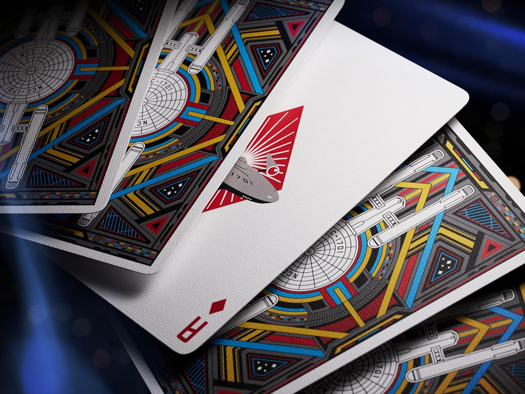 Theory11 Star Trek Dark Edition Playing Cards – Premium Galaxy Deck
