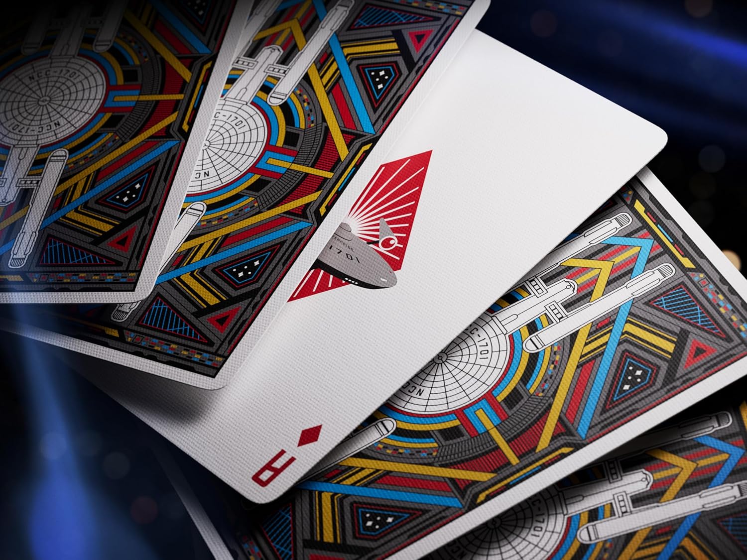 Theory11 Star Trek Dark Edition Playing Cards – Premium Galaxy Deck