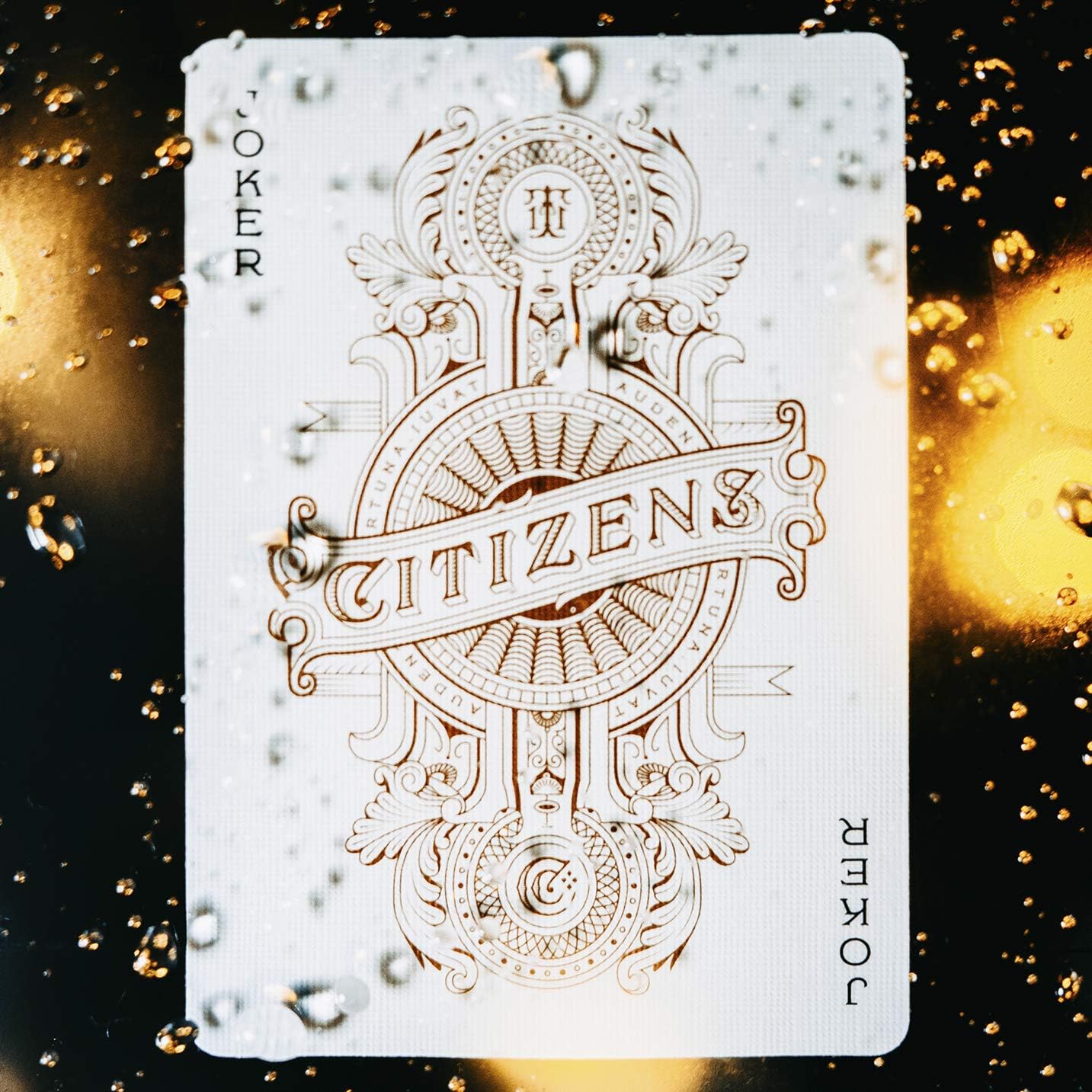 Theory11 Citizens Playing Cards – Premium Gold & Bronze Foil Deck