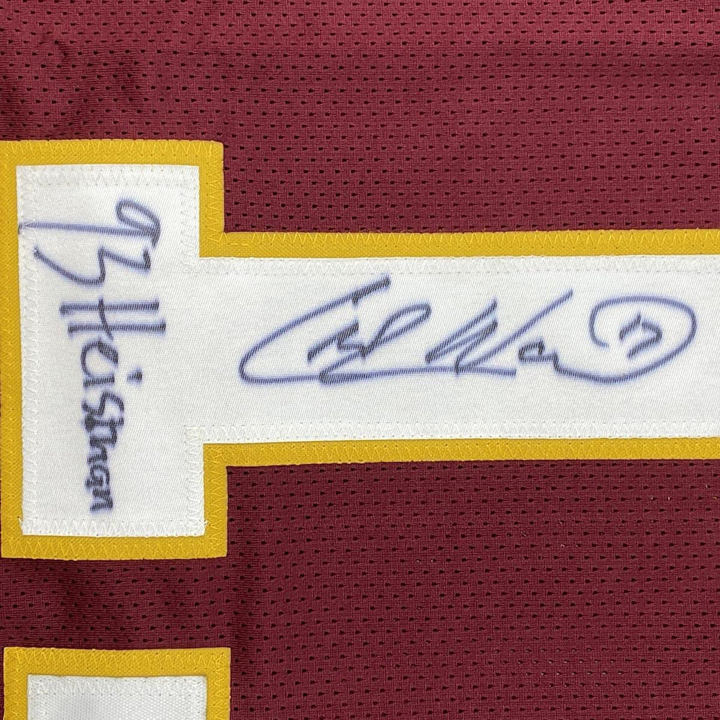 Autographed/Signed Charlie Ward 93 Heisman Florida State FSU Maroon College Football Jersey JSA COA