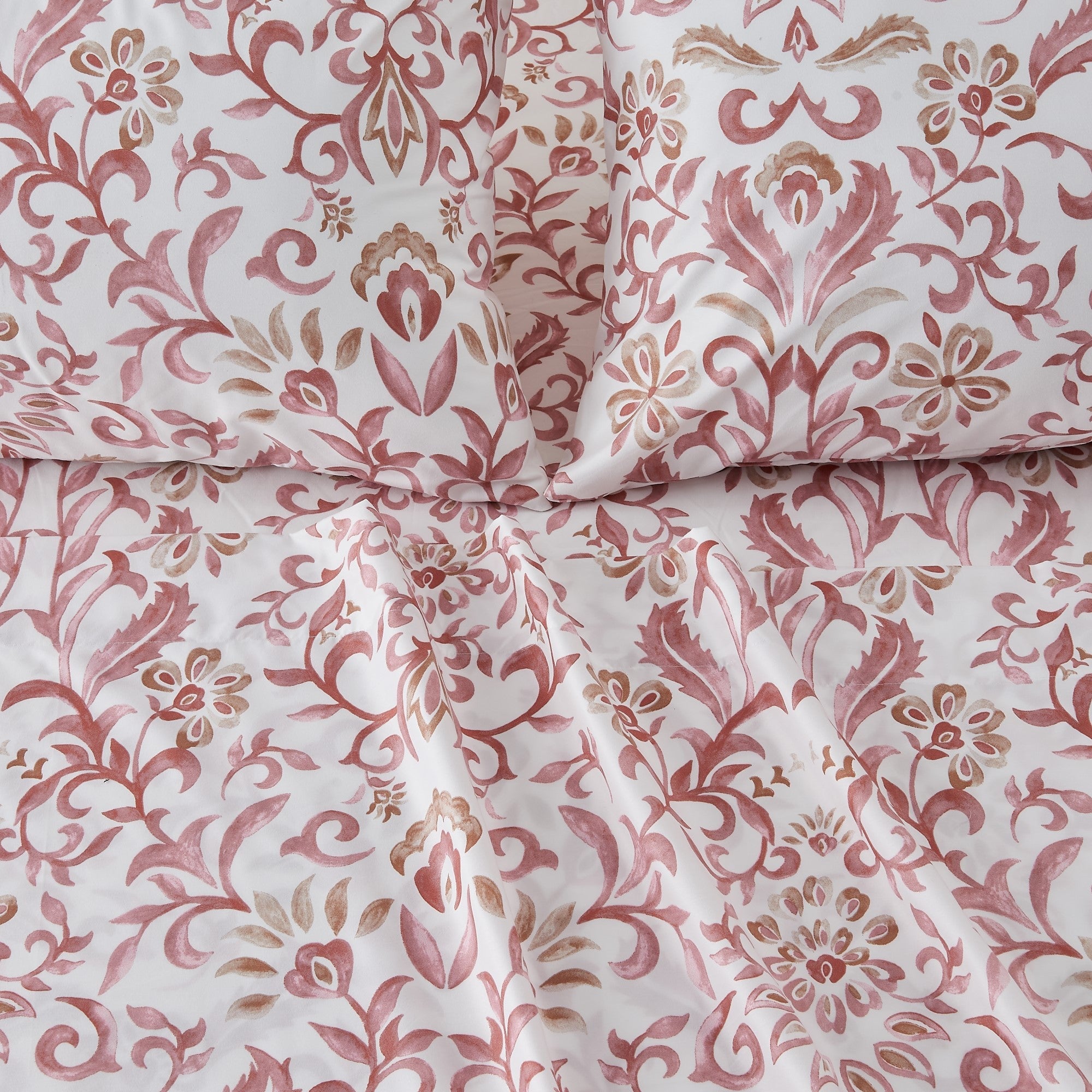 Watercolor Floral Sheet Set - Delia Collection