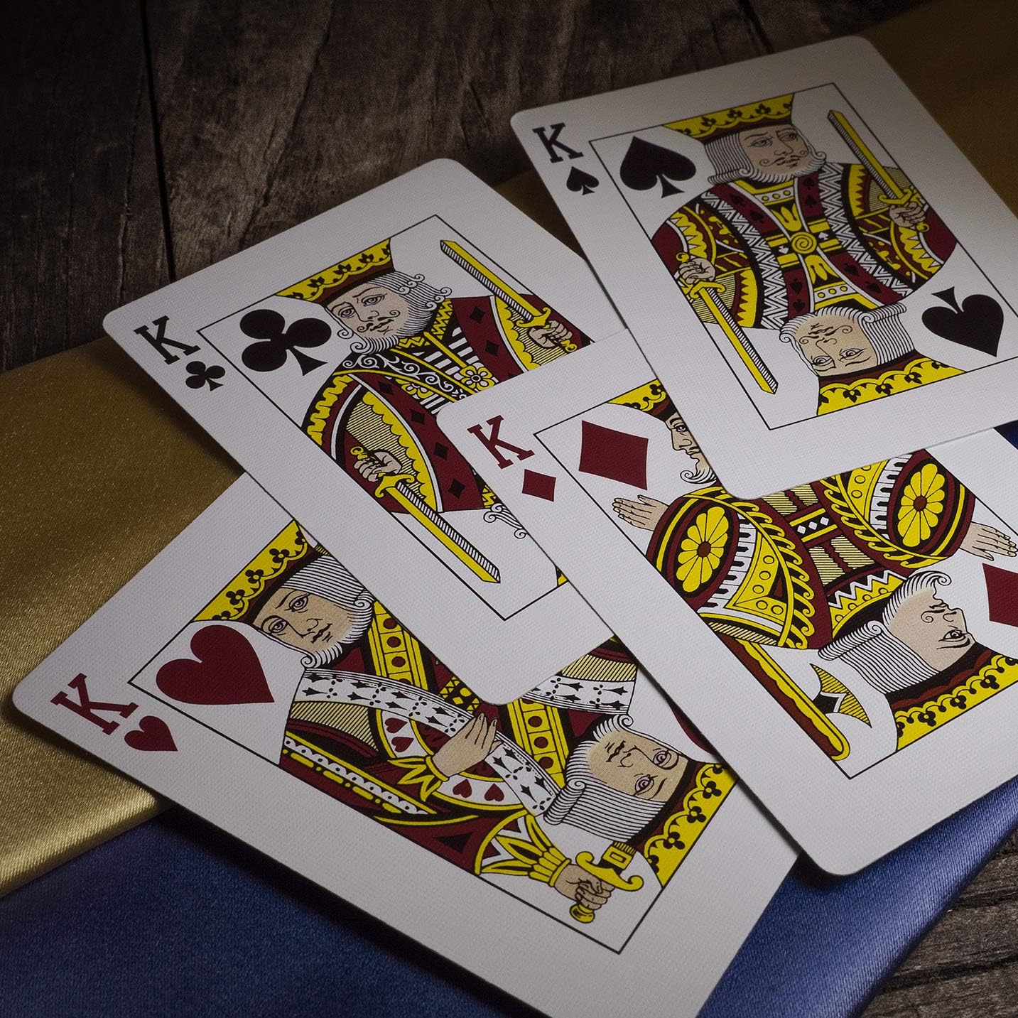 Theory11 Tycoon Playing Cards (Red, Blue, Green, Black)