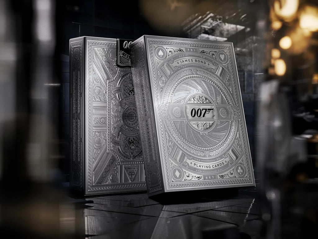 Theory11 James Bond Silver Edition Playing Cards