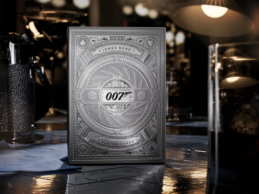 Theory11 James Bond Silver Edition Playing Cards