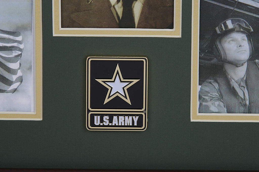 The Military Gift Store Products Frame Go Army Medallion 5-Picture Collage Frame.