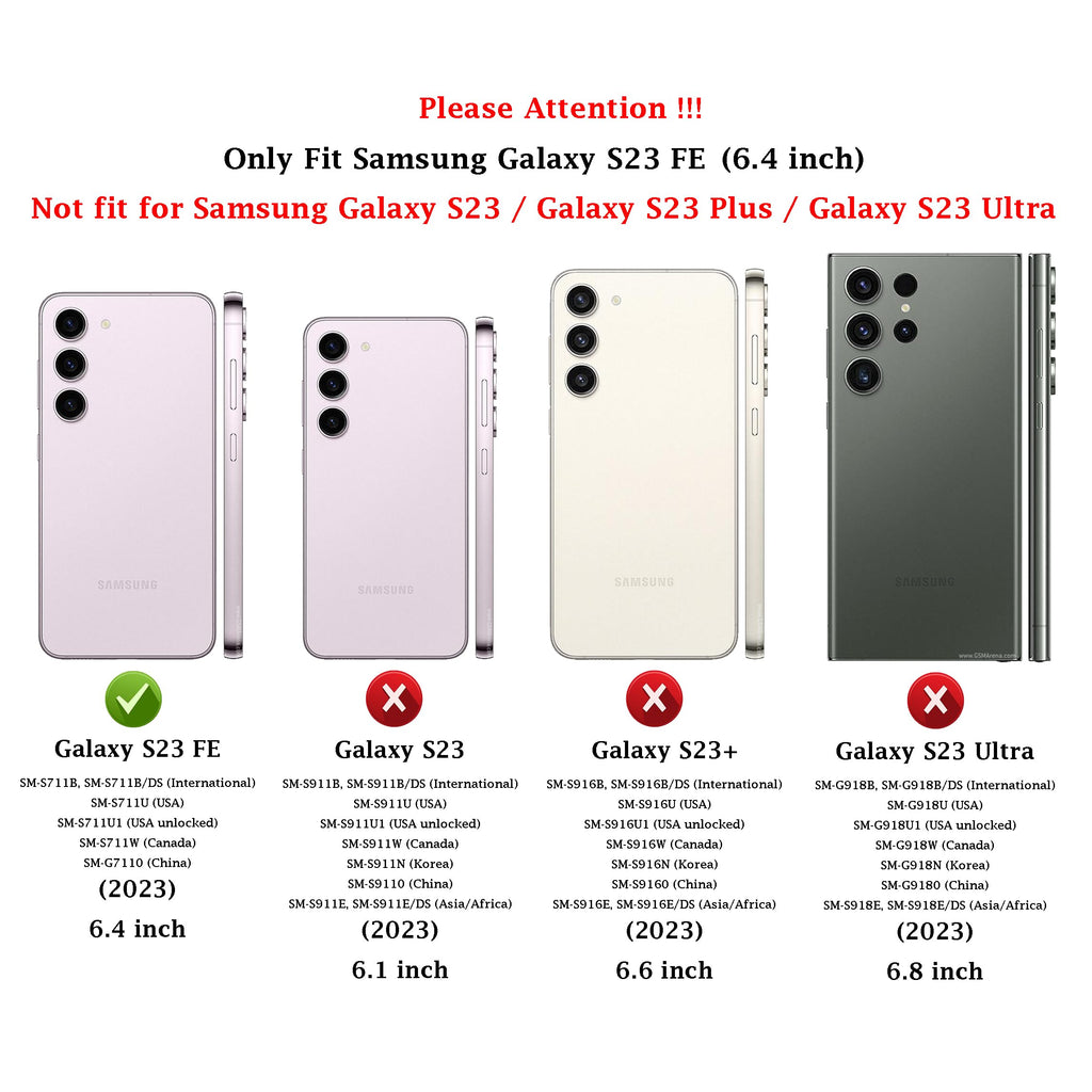 Rugged Phone Case for Samsung Galaxy S23 FE 5G (2023)