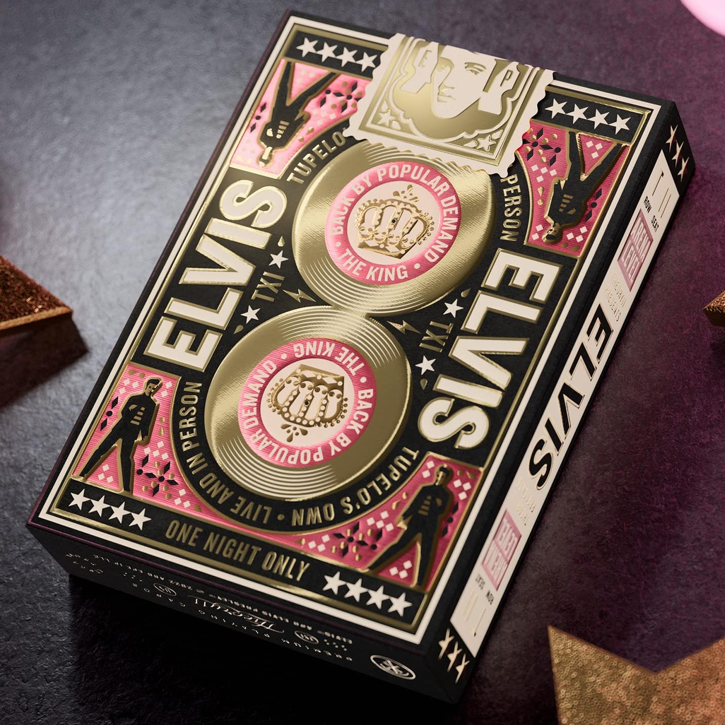 Theory11 Elvis Playing Cards – The King of Rock & Roll