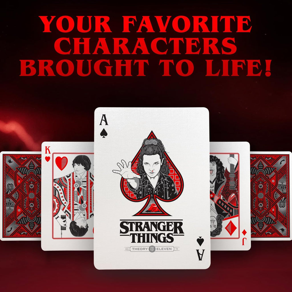 Theory11 Stranger Things Playing Cards – Official Netflix Edition