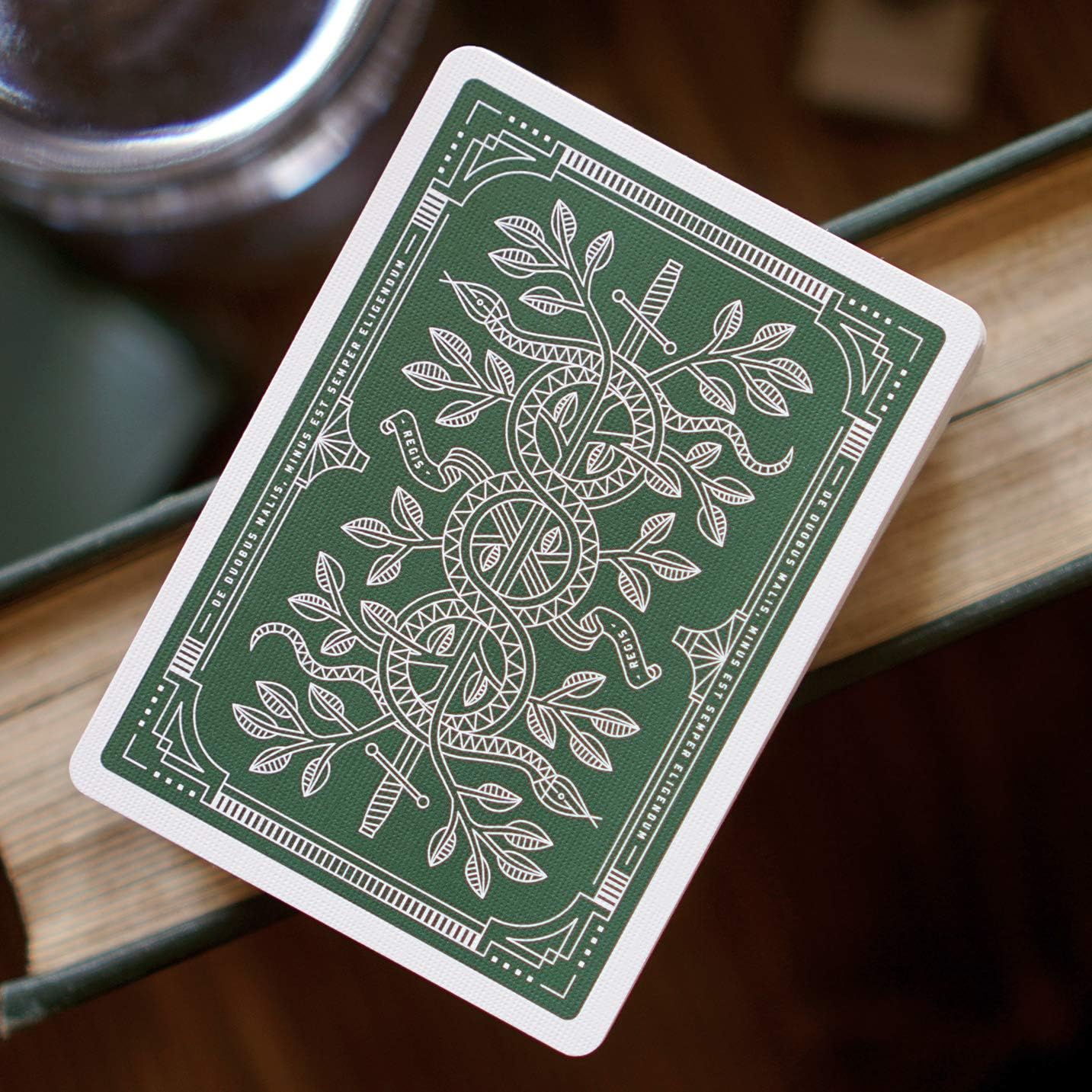 Theory11 Monarch Playing Cards – Green – Luxury Deck