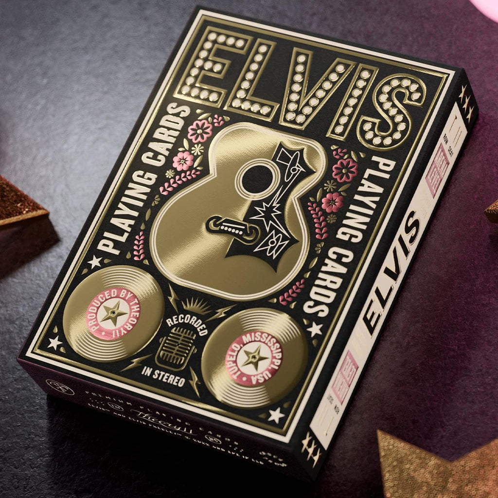 Theory11 Elvis Playing Cards – The King of Rock & Roll