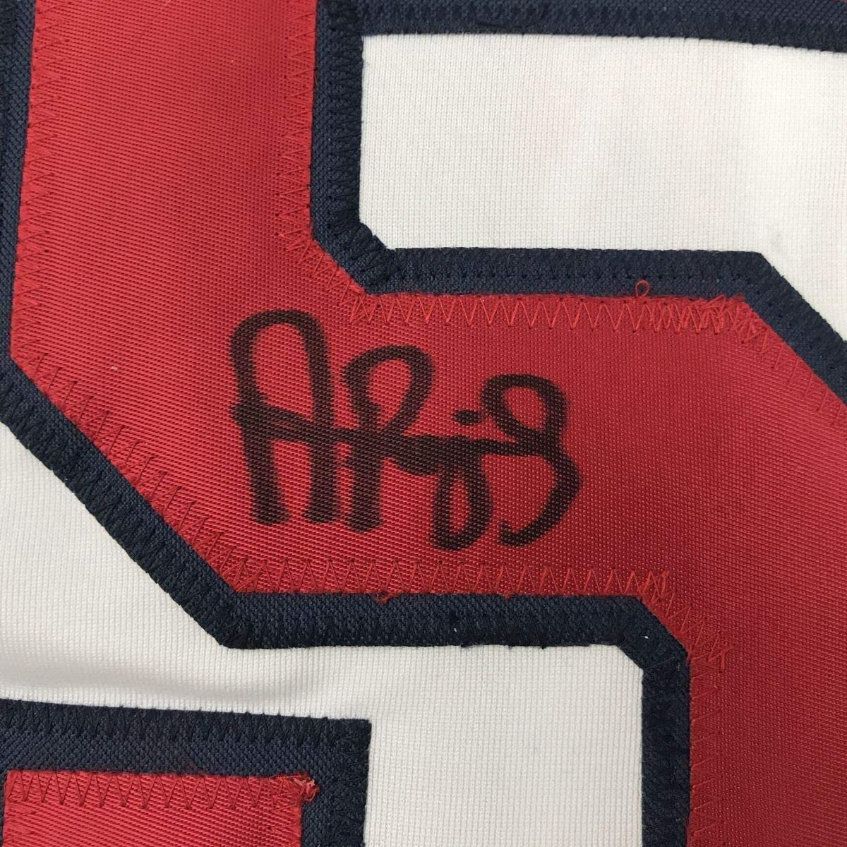 Framed Autographed/Signed Albert Pujols 35x39 Los Angeles White Baseball Jersey Beckett BAS COA