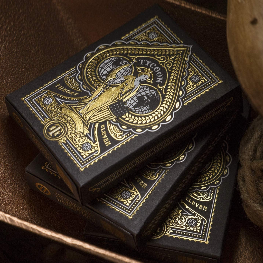 Theory11 Tycoon Playing Cards (Red, Blue, Green, Black)