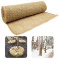 Medoore Natural Burlap Tree Protector Wraps 7.8"x9.8' 4 Rolls Jute