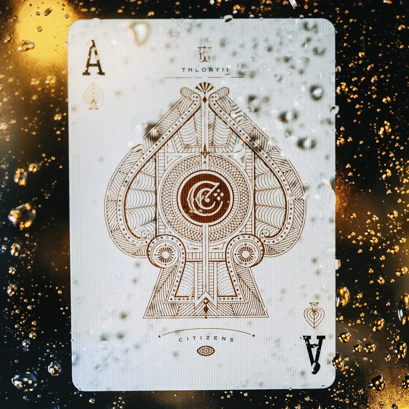 Theory11 Citizens Playing Cards – Premium Gold & Bronze Foil Deck
