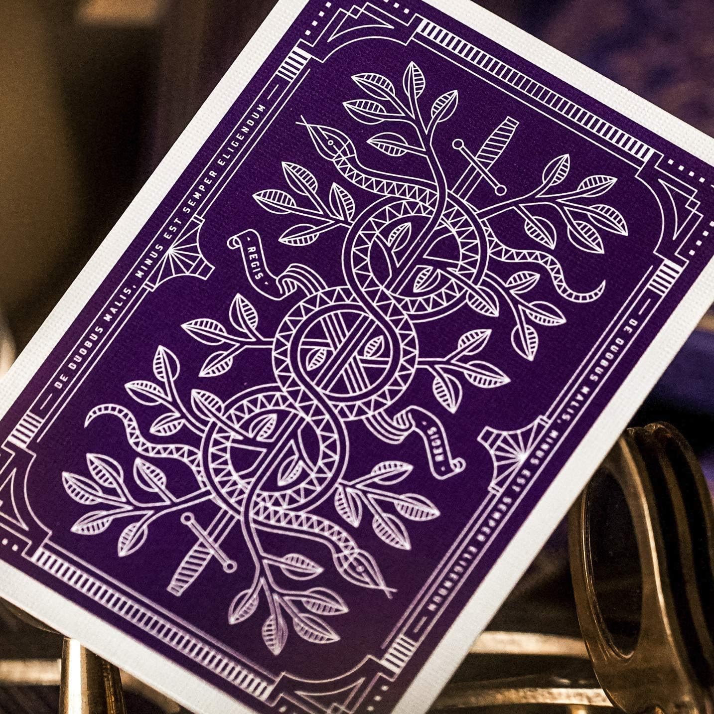 Theory11 Monarch Playing Cards – Purple – Luxury Deck