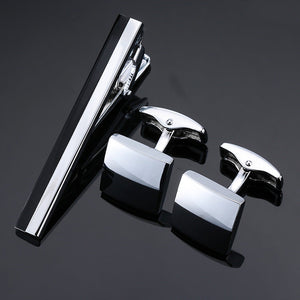 Silver Black Square