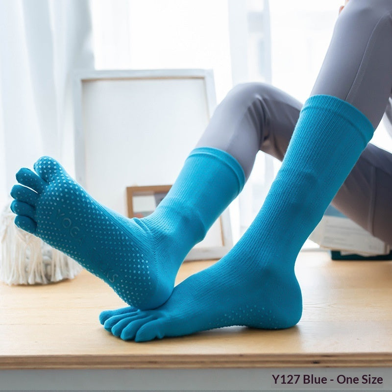 Mid-calf Yoga Socks For Women Winter Season