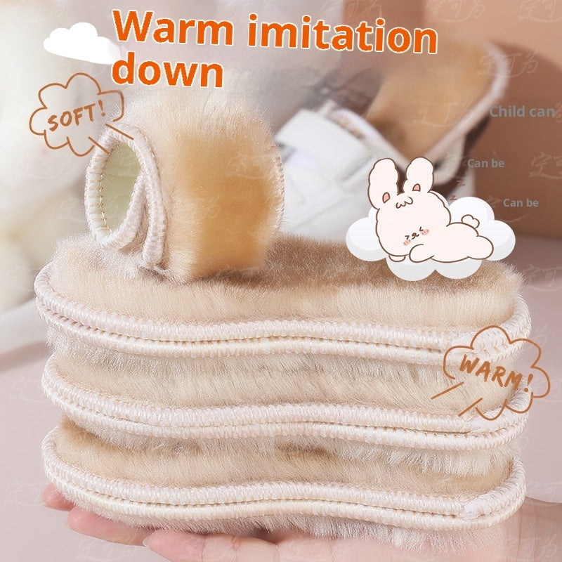 Children's Warm Insole Winter Fleece-lined Thickened Super Soft Sweat Absorbing And Deodorant