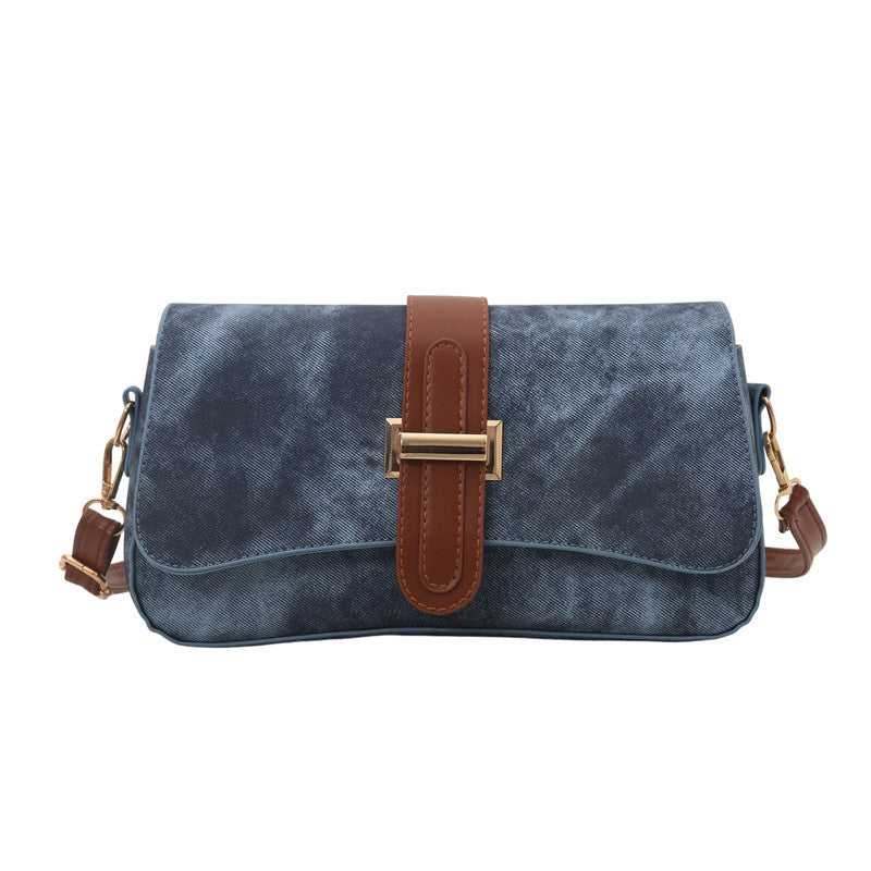 Niche-design Korean-style High-end Baguette Bag