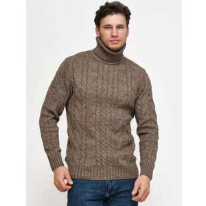 Khaki Turtleneck