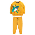 Children's Clothing For Autumn And Winter New Plus Velvet Thick Boy Suit