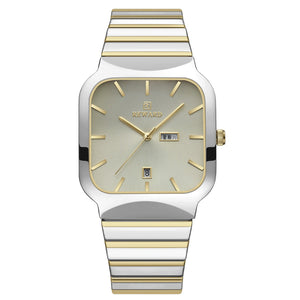 M Gray Surface Gold Strap