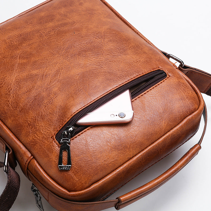 Casual Crossbody Men's Document Small Backpack