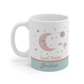 Sweet Dreams Moon & Stars Mug - Personalized Celestial Gift