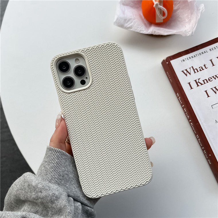 Simple And Advanced Woven Phone Case