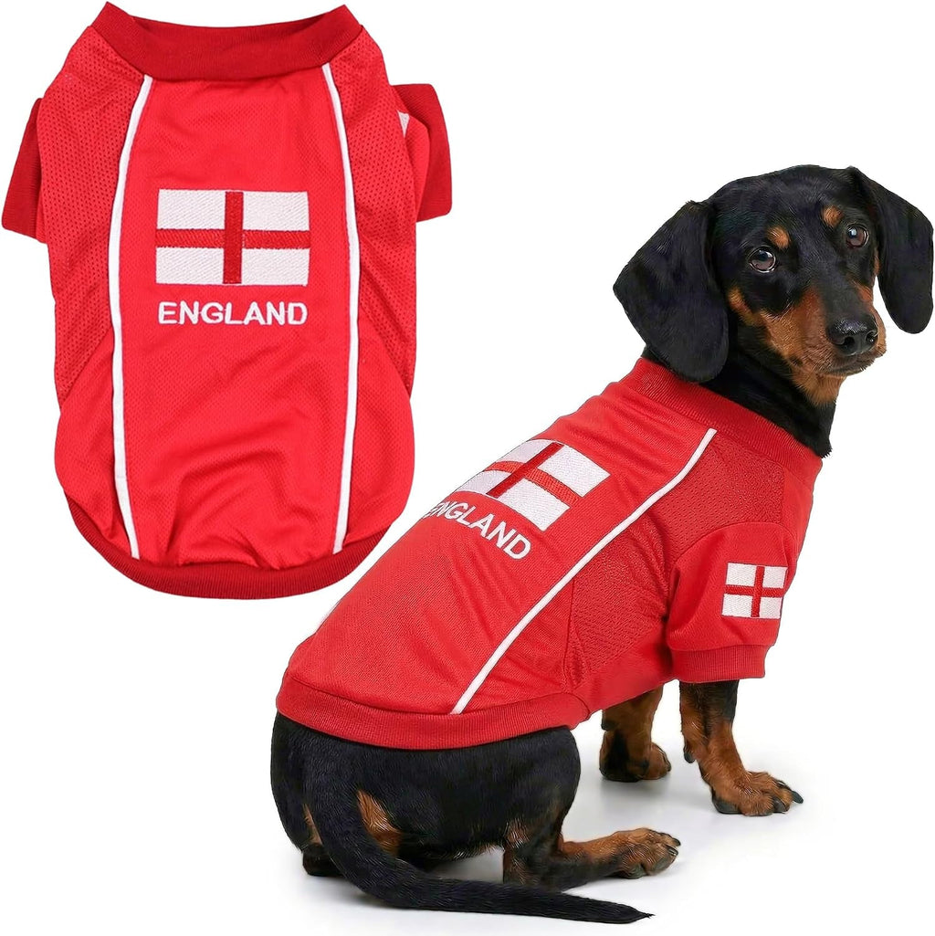 Parisian Pet Breathable Mesh Soccer Jersey for Dogs, XS–5XL