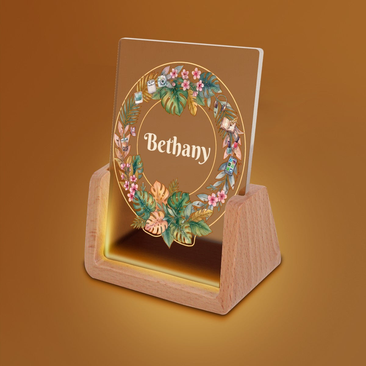 Her Name in Lights — Personalized USB Night Light