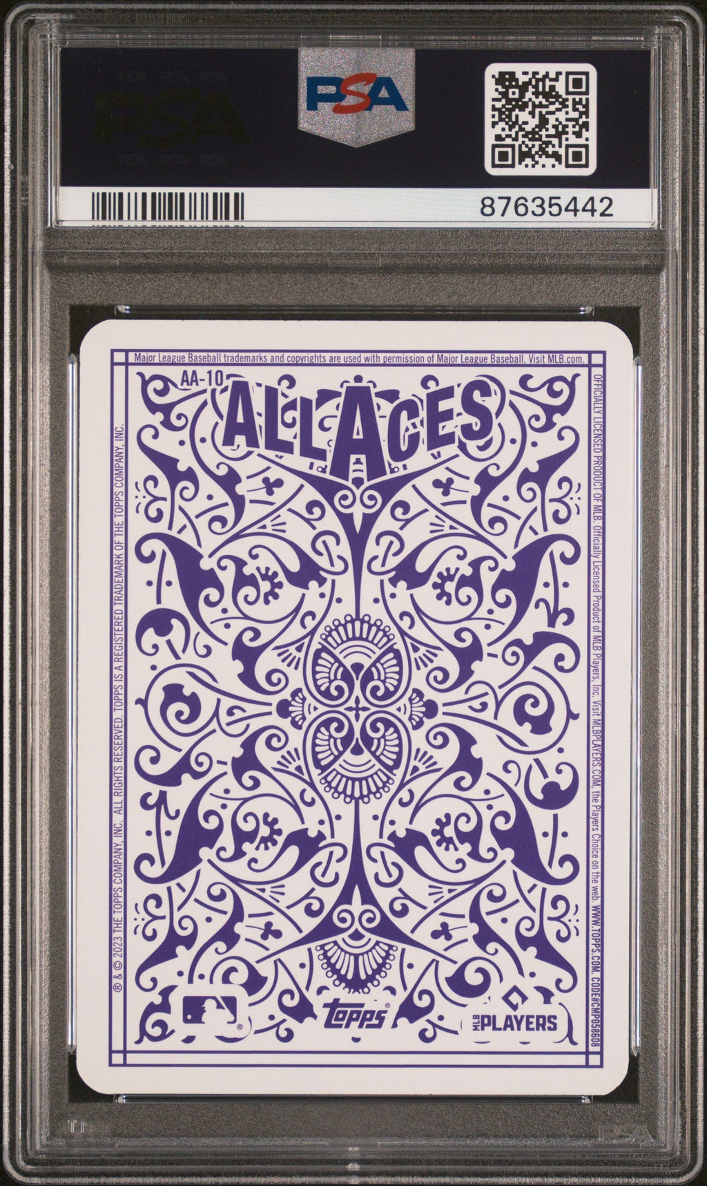Graded 2023 Topps Corbin Burnes #AA10 All Aces Baseball Card PSA 10 Gem Mint