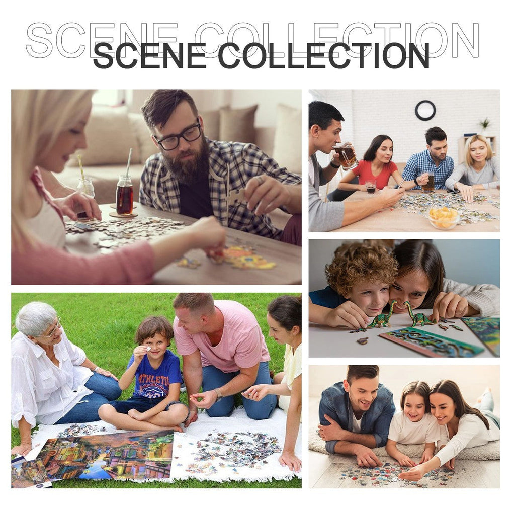 Custom Wooden Puzzle | 15×20cm  — 60 pieces | Upload Your Photo