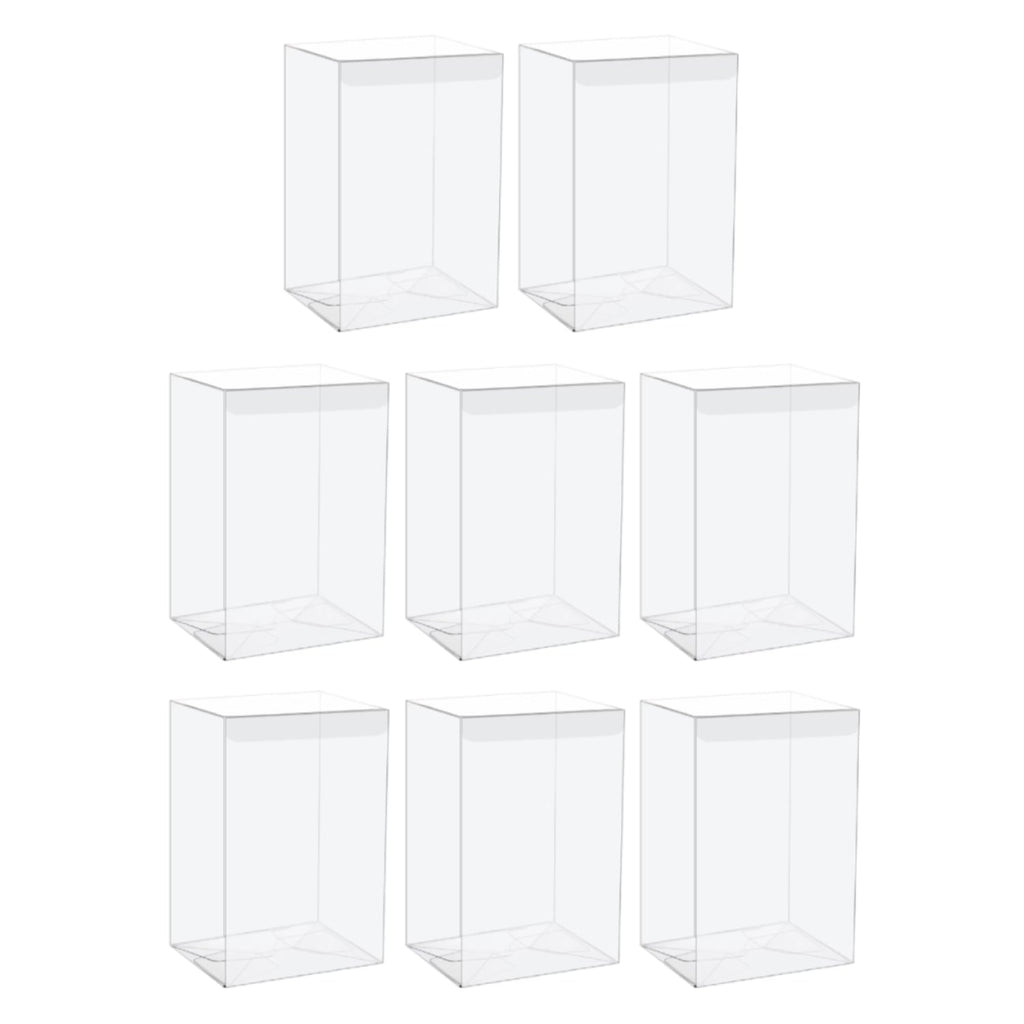 Pack of 8 Protector Case for Funko Pop! Vinyl Figures - 4 inches