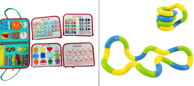 Buttons & Dressing Busy Book