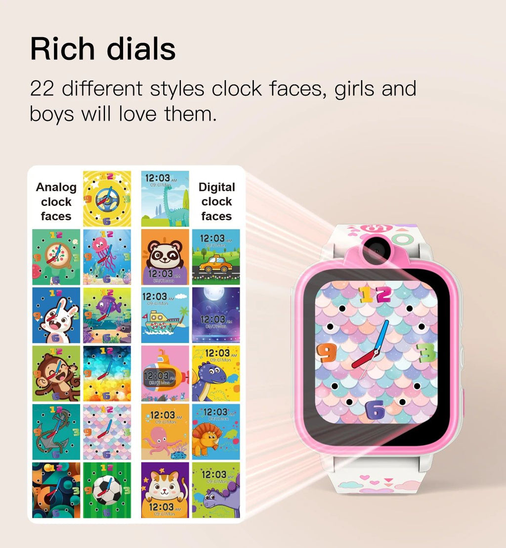 Multifunctional Children's Touch Screen Positioning Game Smart Watch